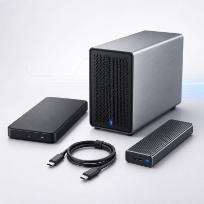 Externe Festplattengeh&auml;use f&uuml;r HDD...