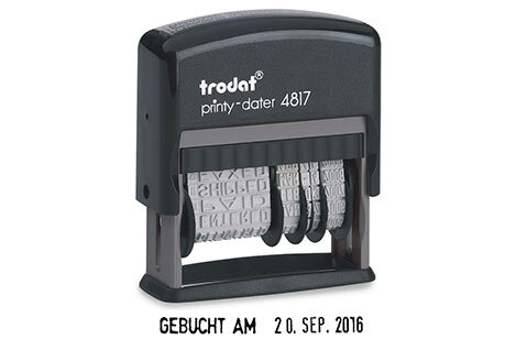 Datumsstempel
Effiziente Datumskennzeichnung...