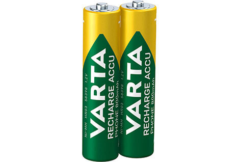 AAA Akkus
Kompakte Energie für kleine Geräte...