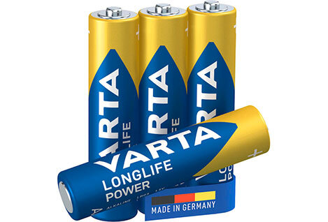 AAA Batterien
Kompakte Energie für kleine...