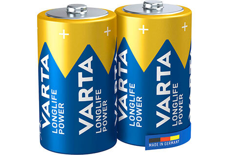 Mono Batterien
Maximale Leistung für...