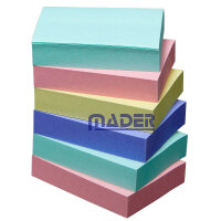 Post-it® Recycling Notes Rainbow Haftnotizen farbsortiert 6 Blöcke