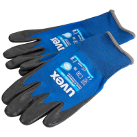 uvex unisex Arbeitshandschuhe phynomic WET blau Größe 8, 1 Paar