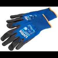 uvex unisex Arbeitshandschuhe phynomic WET blau Größe 9, 1 Paar