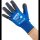 uvex unisex Arbeitshandschuhe phynomic WET blau Größe 9, 1 Paar