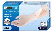 HYGOSTAR unisex Einmalhandschuhe SAFE SUPER STRETCH...
