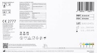 Medi-Inn® unisex Einmalhandschuhe white grip transparent Größe M, 100 St.
