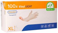 PAPSTAR unisex Einmalhandschuhe LIGHT transparent...