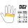 PAPSTAR unisex Einmalhandschuhe LIGHT transparent Größe XL, 100 St.