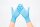 HARTMANN unisex Einmalhandschuhe Peha-soft® blau Größe M, 150 St.
