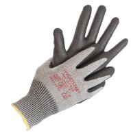 HYGOSTAR unisex Schnittschutzhandschuhe Cut Safe grau...