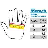 franz mensch unisex Arbeitshandschuhe SKILL grau...