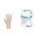 Meditrade® unisex Einmalhandschuhe Copolymed® beige Größe L, 50 Paar