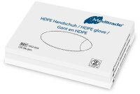 Meditrade® unisex Einmalhandschuhe transparent...