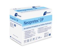 Meditrade® unisex OP-Handschuhe Neopretex® braun Größe 8,5, 50 Paar