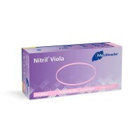 Meditrade® unisex Einmalhandschuhe Nitril® Viola...