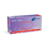 Meditrade® unisex Einmalhandschuhe Nitril® Viola...
