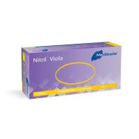 Meditrade® unisex Einmalhandschuhe Nitril® Viola...