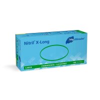 Meditrade® unisex Einmalhandschuhe Nitril® x-long...