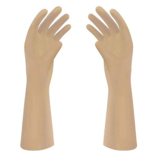 Meditrade® unisex OP-Handschuhe Gentle Skin® Micro braun Größe 8, 50 Paar