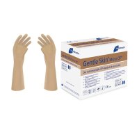 Meditrade® unisex OP-Handschuhe Gentle Skin® Micro braun Größe 8, 50 Paar
