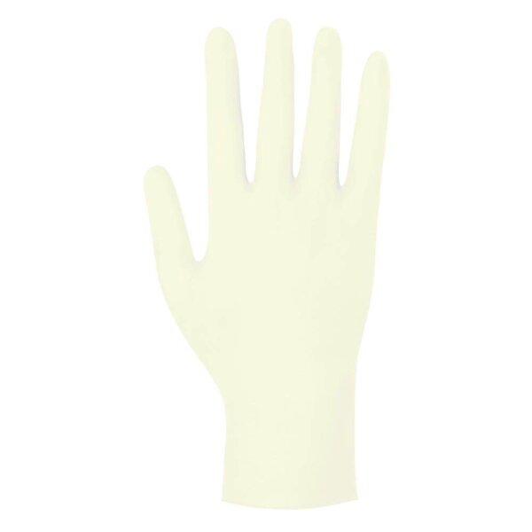 Meditrade® unisex Einmalhandschuhe Gentle Skin® steril beige Größe M, 50 Paar