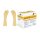 Meditrade® unisex OP-Handschuhe Gentle Skin® Isopretex® beige Größe 9, 50 Paar