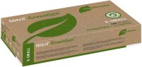 Meditrade® unisex Einmalhandschuhe Nitril® GreenGen® grün Größe XS, 100 St.
