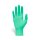 Meditrade® unisex Einmalhandschuhe Nitril® GreenGen® grün Größe XS, 100 St.