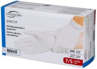 HYGONORM unisex Einmalhandschuhe SAFE FIT weiß Größe S, 200 St.