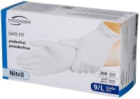 HYGONORM unisex Einmalhandschuhe SAFE FIT weiß Größe L, 200 St.