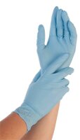 HYGONORM unisex Einmalhandschuhe ALLFOOD SAFE blau Größe L, 250 St.