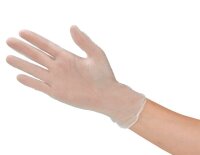 HYGOSTAR unisex Einmalhandschuhe IDEAL transparent Größe M, 100 St.