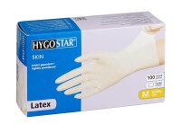 HYGOSTAR unisex Einmalhandschuhe SKIN weiß...