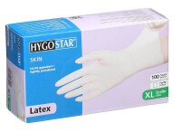 HYGOSTAR unisex Einmalhandschuhe SKIN weiß...