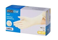 HYGOSTAR unisex Einmalhandschuhe GRIP weiß...