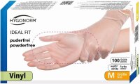 HYGONORM unisex Einmalhandschuhe IDEAL FIT weiß...
