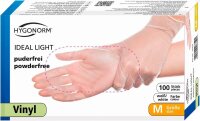 HYGONORM unisex Einmalhandschuhe IDEAL LIGHT weiß...