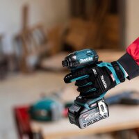 makita unisex Arbeitshandschuhe schwarz Größe 10, 1 Paar