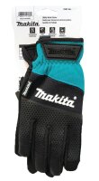 makita unisex Arbeitshandschuhe flexibel blau Größe 9, 1 Paar