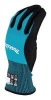 makita unisex Arbeitshandschuhe Nitril blau Größe 10, 1 Paar