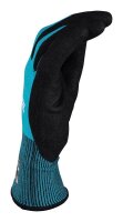 makita unisex Arbeitshandschuhe Nitril blau Größe 8, 1 Paar