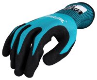 makita unisex Arbeitshandschuhe Nitril blau Größe 8, 1 Paar