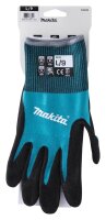 makita unisex Arbeitshandschuhe Nitril blau Größe 8, 1 Paar