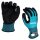 makita unisex Arbeitshandschuhe Nitril blau Größe 8, 1 Paar
