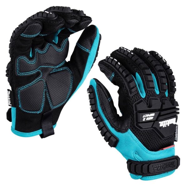 makita unisex Arbeitshandschuhe schwarz Größe 11, 1 Paar