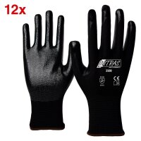 NITRAS SAFETY unisex Arbeitshandschuhe 3500 schwarz...