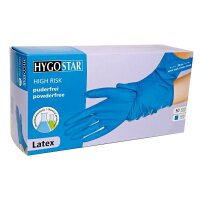 HYGOSTAR unisex Chemikalienschutzhandschuh High Risk blau...