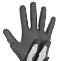 HYGOSTAR unisex Arbeitshandschuhe Cut Safe Touch grau Größe 8, 10 Paar