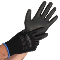 HYGOSTAR unisex Arbeitshandschuhe Black Ace Touch schwarz...